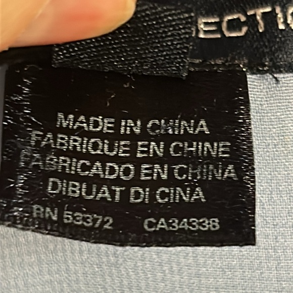 French Connection Feminine Cowl Neck Overlay Sleeveless Peplum Silk Blouse - Picture 8 of 11